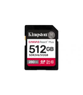 Tarjeta memoria sdxc 512gb kingston canvas react