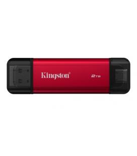 Disco duro externo solido ssd kingston 2tb usb 3.2 - usb tipo c