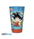 Vaso grande abystyle dragon ball goku y la nube voladora 400 ml
