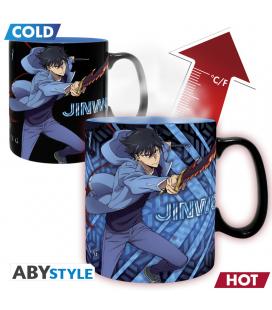 Taza termocolora solo leveling jinwoo e igris