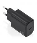 Cargador de pared gan aisens a110-0976/ 1xusb tipo-c/ 30w/ negro