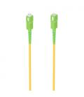 Cable de fibra óptica g657a2 3.0 9/125 smf aisens a152-0979/ lszh/ 1m/ amarillo