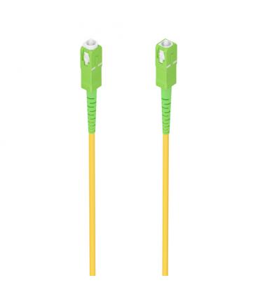 Cable de fibra óptica g657a2 3.0 9/125 smf aisens a152-0983/ lszh/ 7m/ amarillo