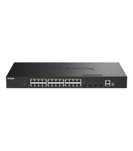 D-Link DGS-1530-28P/E switch Gestionado L2 Gigabit Ethernet (10/100/1000) Energía sobre Ethernet (PoE) Negro