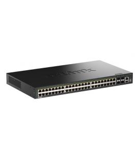 D-Link DGS-1530-52P/E switch Gestionado L2 Gigabit Ethernet (10/100/1000) Energía sobre Ethernet (PoE) Negro
