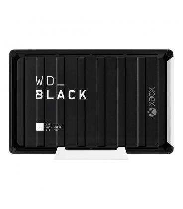 Disco duro externo wd western digital 12tb black d10 game drive for xbox one usb 3.2