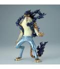 Figura banpresto one piece king of artist rob lucci awakening - special ver. -