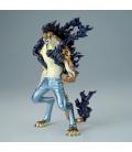 Figura banpresto one piece king of artist rob lucci awakening - special ver. -