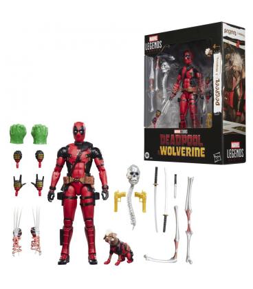 Figura hasbro marvel legends series deadpool & wolverine dogpool (& deadpool)
