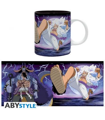 Taza one piece luffy vs kaidou 320 ml