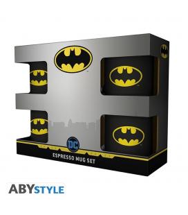 Taza espresso abystyle dc comics batman iconic 110 ml 4 unidades