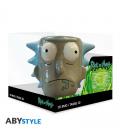 Taza 3d rick y morty rick sanchez