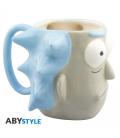 Taza 3d rick y morty rick sanchez