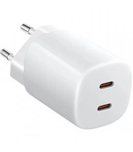 Cargador de pared xiaomi 45w nano turbo charging power adapter/ 2xusb tipo-c/ 45w