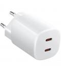 Cargador de pared xiaomi 45w nano turbo charging power adapter/ 2xusb tipo-c/ 45w