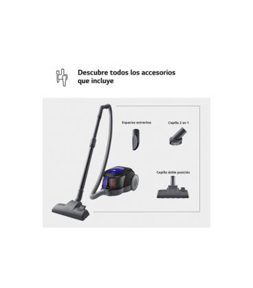 Aspirador de trineo lg vc5506nhtb/ 650w