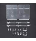 Base para maqueta bandai hobby action base 7 clear