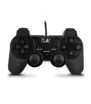 Ewent Play Negro USB 2.0 Gamepad Analógico/Digital PC
