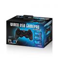 Ewent Play Negro USB 2.0 Gamepad Analógico/Digital PC