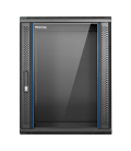 Armario rack mural 19 pulgadas phasak pro 12u 600×600 montado