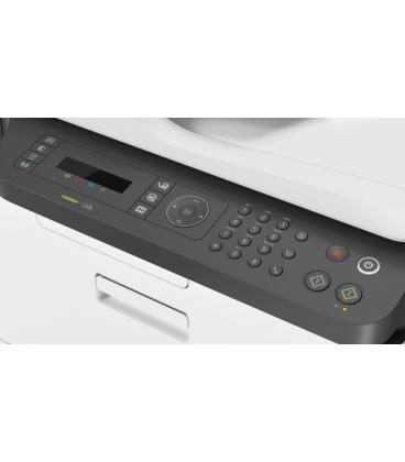 Multifunción hp color laser mfp 179fnw wifi/ fax/ adf/ blanca