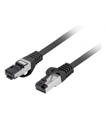 CABLE RED LANBERG LATIGUILLO CAT.8.1 S/FTP LSZH CU 3M NEGRO FLUKE PASSED