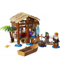 Lego one piece netflix cabaña del pueblo molino
