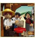 Lego one piece netflix cabaña del pueblo molino