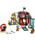 Lego one piece netflix carpa de circo de buggy