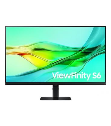 Monitor profesional samsung viewfinity s6 s60ud s32d604uau 32'/ qhd/ regulable en altura/ negro