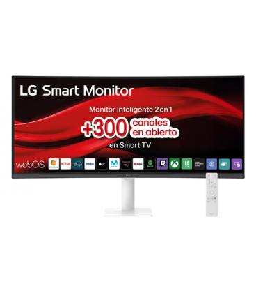 Monitor curvo smart 32 pulgadas lg 34u601sa - w wqhd 100hz