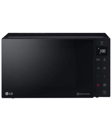 Microondas lg neochef mh6535gis/ 1000w/ capacidad 25l/ función grill/ negro