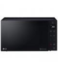 Microondas lg neochef mh6535gis/ 1000w/ capacidad 25l/ función grill/ negro