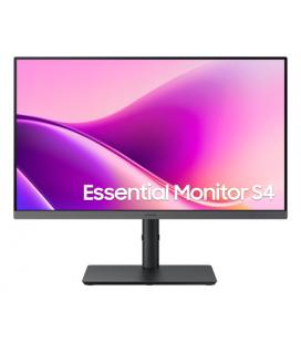 Monitor profesional samsung essential monitor s4 s43uf s24f434uau/ 24'/ full hd/ regulable en altura/ negro