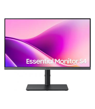 Monitor profesional samsung essential monitor s4 s43uf s24f434uau/ 24'/ full hd/ regulable en altura/ negro