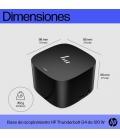 Docking usb tipo-c hp g4/ 2xusb/ 2xusb tipo-c/ 1xac/ 1xhdmi/ 1xrj45/ 2xdisplayport/ 1xthunderbolt/ 2xusb pd/ 1xusb tipo-c pd/
