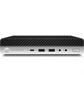 Ordenador reacondicionado mini hp elitedesk 800 g3 - i5 - 7th - 8gb - 256gb m2 - win 10 pro - sin cable trebol