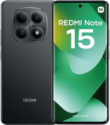 Telefono movil smartphone xiaomi redmi note 15 - 8gb - 256gb - 6.77 pulgadas - negro