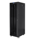 ARMARIO LANBERG RACK 19" 42U 800X800 FLAT PACK NEGRO PUERTA CRISTAL CON LCD