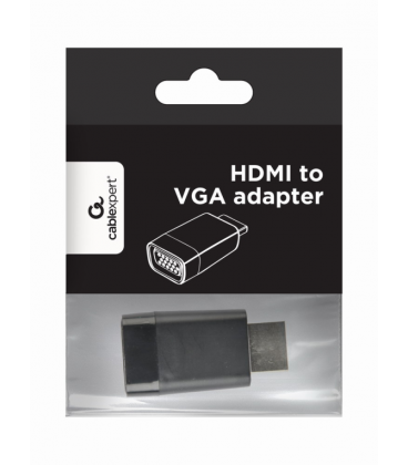 ADAPTADOR GEMBIRD HDMi MACHO A VGA HEMBRA