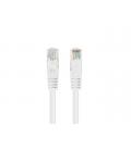 Cable red lanberg latiguillo cat.6 u - utp 0.25m blanco fluke passed 10 unidades