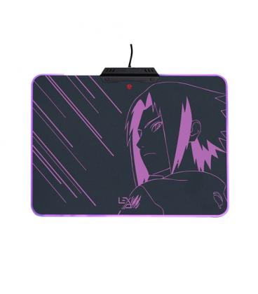 Lexip Sasuke Revenge Alfombrilla de ratón para juegos Negro