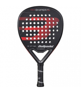 Pala de pádel bullpadel sniper 2.0 power 2026/ negra y roja