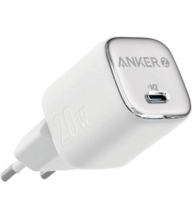 CARGADOR DE PARED ANKER ZOLO 20W 1 PUERTO USB-C BLANCO