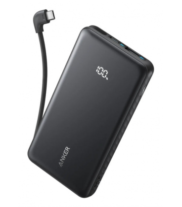 POWERBANK ANKER 10000 MAH 30W CON CON CABLE USB-C INTEGRADO