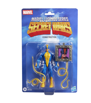 Figura hasbro marvel legends series secret wars constrictor