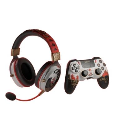 Lexip Assassin Negro, Oro, Rojo, Blanco Bluetooth/RF/USB Gamepad Analógico/Digital Android, Nintendo Switch, PC, PlayStation 4