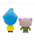 Pack de 2 figuras de plimplim gimnasta - & hoogie