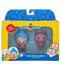 Pack de 2 figuras de plim plim & mei li