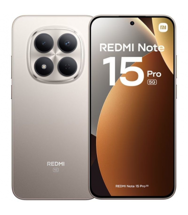 Smartphone xiaomi redmi note 15 pro 8gb/ 512gb/ 6.83'/ 5g/ titanio